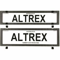 Discount 🤩 Altrex Number Plate Protector - 6 Figure Premium Clear 6SESP ✨