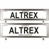 Best reviews of 🌟 Altrex Number Plate Protector - Clear NSW Chrome ⭐