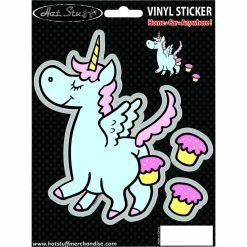Best Sale 😉 Hot Stuff Sticker Unicorn Fart, Vinyl 🔔