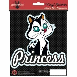 Best Sale 🥰 Hot Stuff Sticker Pussyfoot Princess, Vinyl 💯