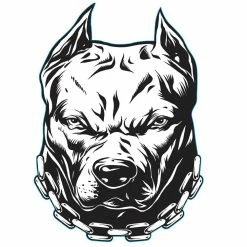 Cheapest โ๏ธ Hot Stuff Sticker Pitbull - Back Off , Vinyl ๐