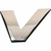 Best deal ✨ SCA 3D Chrome Badge Letter V 👏 -CAR EXTERIOR ACCESSORIES Sales Store SCA 378573 hi res
