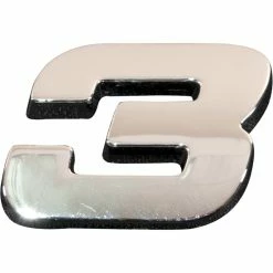 Hot Sale 🔔 SCA 3D Chrome Badge Number 3 👍