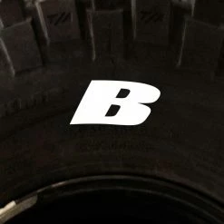 Buy ๐ฅฐ Tire Stickers - Letter B โค๏ธ