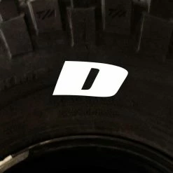 Best Sale 🎁 Tire Stickers - Letter D 🔔