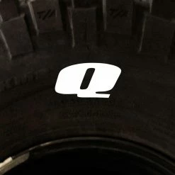 Wholesale โค๏ธ Tire Stickers - Letter Q ๐