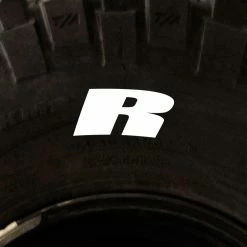 Best Pirce ๐ Tire Stickers - Letter R ๐งจ