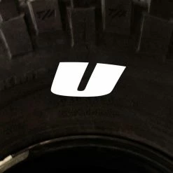 Top 10 ⌛ Tire Stickers - Letter U 🔔