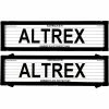 Cheapest 👍 Altrex Number Plate Protector 6 Figure NSW Dual Slimline Black Lined 6LPDB 😍 -CAR EXTERIOR ACCESSORIES Sales Store SCA 538003 hi res