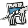 Brand new 🧨 Port Adelaide Power AFL Supporter 3D Chrome Logo 🧨