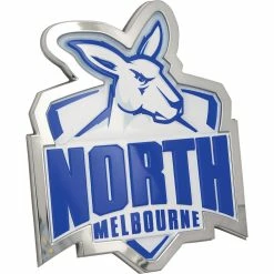 Best deal โจ North Melbourne Kangaroos AFL Supporter 3D Chrome Logo ๐