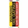 New 🔥 Hot Stuff Sticker Warning Tailgating Medium, Vinyl 🤩 -CAR EXTERIOR ACCESSORIES Sales Store SCA 603878 hi res