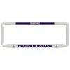 Outlet 😀 AFL Number Plate Protector - Fremantle, 6 Figure Clear Standard 🤩 -CAR EXTERIOR ACCESSORIES Sales Store SCA SPO8906036 hi res