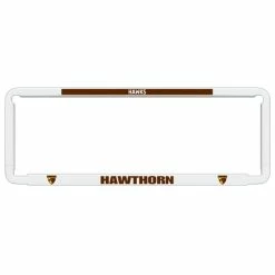 Buy ⌛ AFL Number Plate Protector - Hawthorn, 6 Figure Clear Standard ⌛